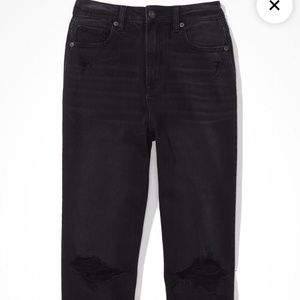 AE Ripped Mom Straight Jean